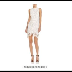 ASTR Samantha Lace Floral Dress